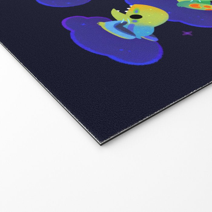 Anurognathus in the night sky Welcome Mat Gallery Image 2
