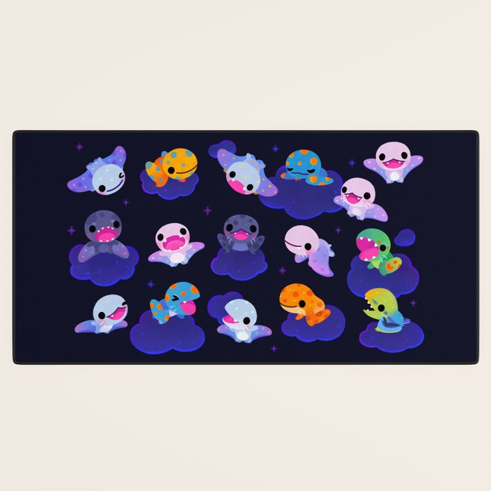 Anurognathus in the night sky Desk Mat Gallery Image 3