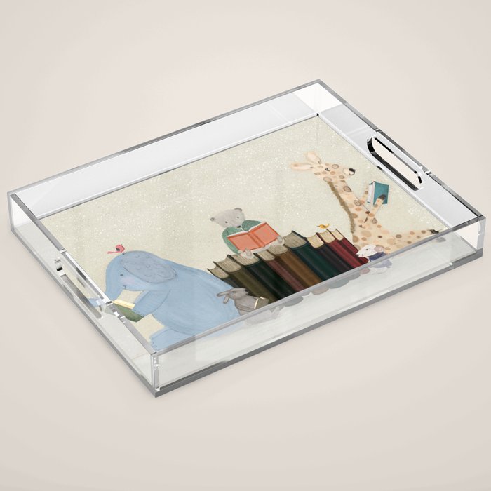 little readers Acrylic Tray Gallery Image 1