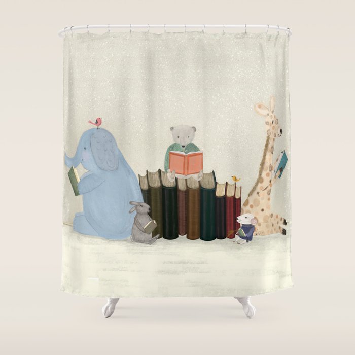 little readers Shower Curtain Gallery Image 1