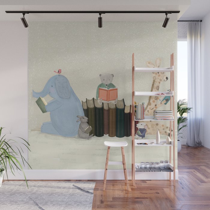 little readers Wall Mural Gallery Image 1