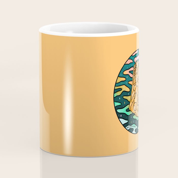 Leo Crystal Coffee Mug Gallery Image 4