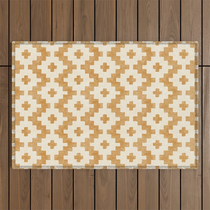 Taos - Golden Outdoor Rug Gallery Image 1