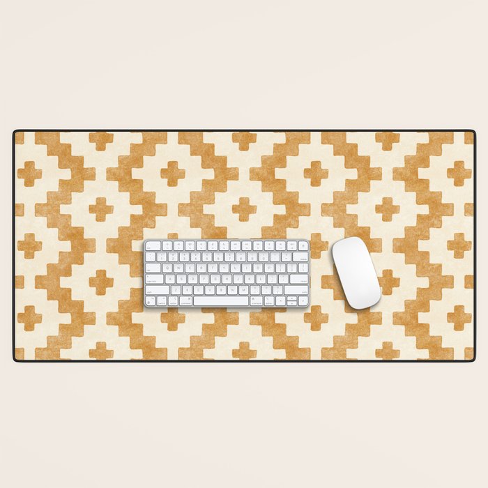 Taos - Golden Desk Mat Gallery Image 1