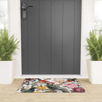 Floral and Birds XXXV Welcome Mat Gallery Image 3