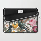 Floral and Birds XXXV Laptop Sleeve Gallery Image 2