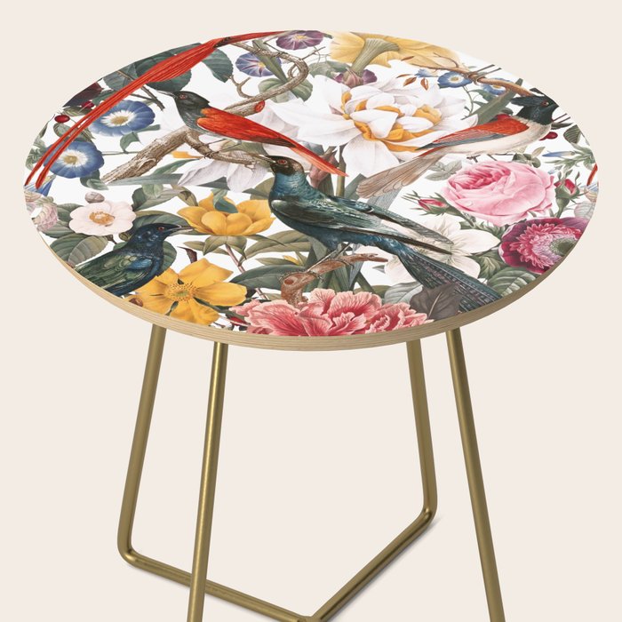 Floral and Birds XXXV Side Table Gallery Image 2