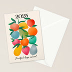2025 BRIGHT FRUIT MARKET CALENDAR Stationery Card Gallery Image 2