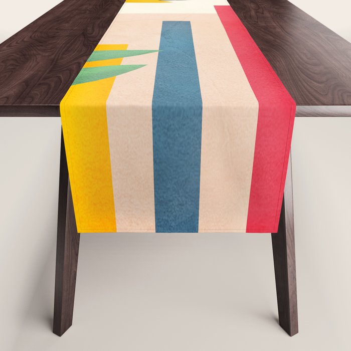 Abstract Geometry 32 Table Runner Gallery Image 1