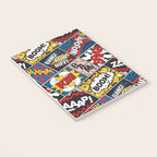Modern Comic Book Superhero Pattern Color Colour Cartoon Lichtenstein Pop Art Notebook Gallery Image 3