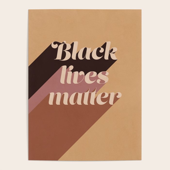 Black Lives Matter #typography Poster Gallery Image 4
