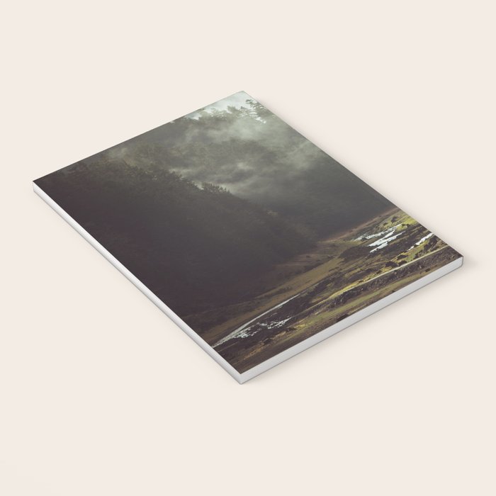 Foggy Forest Creek Notebook Gallery Image 3