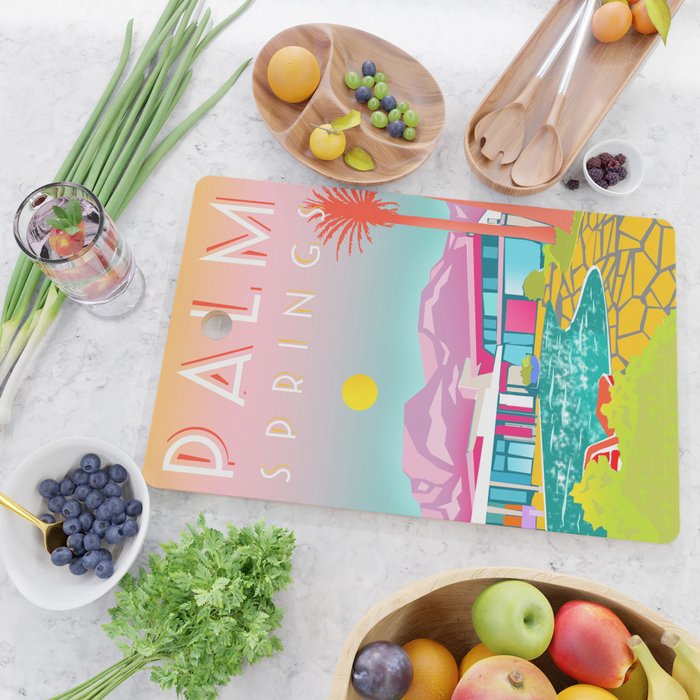 PALM SPRINGS Cutting Board Gallery Image 2
