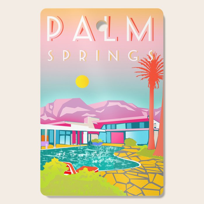 PALM SPRINGS Cutting Board Gallery Image 1