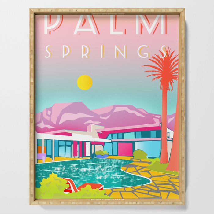 PALM SPRINGS Serving Tray Gallery Image 1