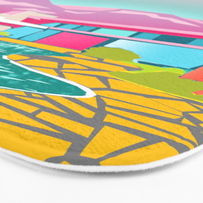 PALM SPRINGS Bath Mat Gallery Image 3