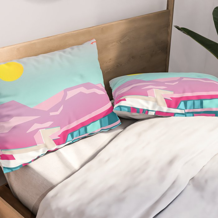 PALM SPRINGS Pillow Sham Gallery Image 2