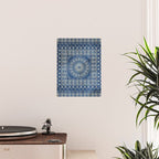 Old Bookshop Magic Mandala in Blue Poster Gallery Image 2