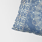 Old Bookshop Magic Mandala in Blue Pillow Sham Gallery Image 4