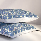 Old Bookshop Magic Mandala in Blue Pillow Sham Gallery Image 3