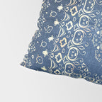 Old Bookshop Magic Mandala in Blue Pillow Sham Gallery Image 4