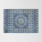 Old Bookshop Magic Mandala in Blue Rug Gallery Image 2