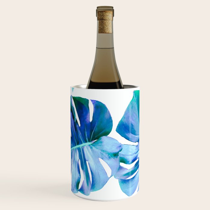 Monstera exotica - azure Wine Chiller Gallery Image 2