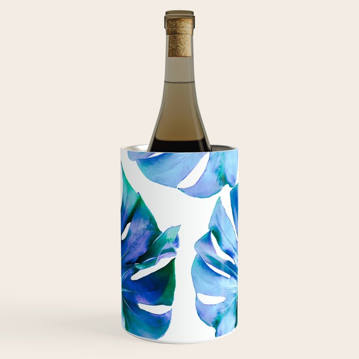 Monstera exotica - azure Wine Chiller Gallery Image 3