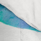 Monstera exotica - azure Comforter Gallery Image 4