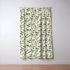 Romantic Botanica Autumn Bloom Window Curtain Gallery Image 3