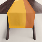 Modern Minimal Arch Abstract LXXII Table Runner Gallery Image 1