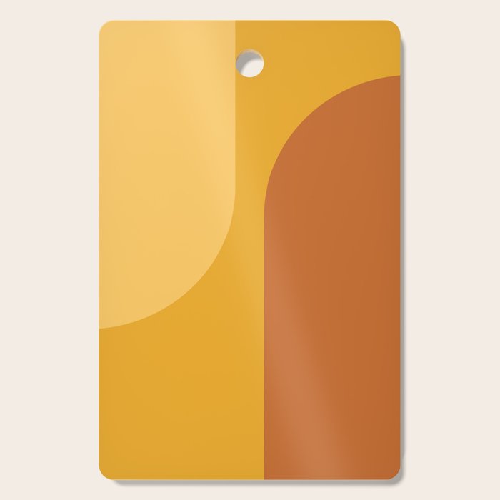 Modern Minimal Arch Abstract LXXII Cutting Board Gallery Image 1
