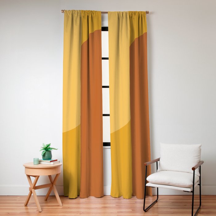 Modern Minimal Arch Abstract LXXII Window Curtain Gallery Image 4