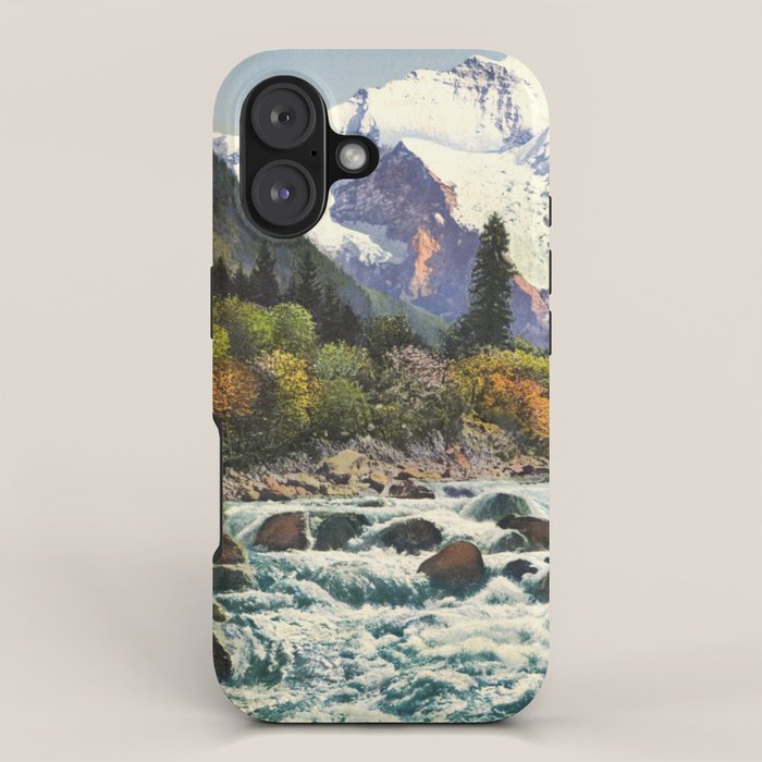 Mountains Forest Rocky River iPhone Case Gallery Image 1