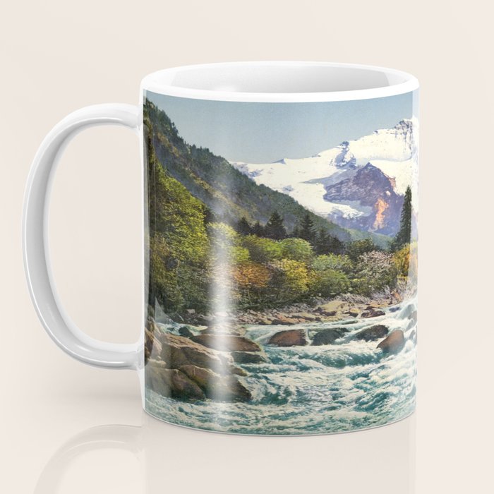 Mountains Forest Rocky River Coffee Mug Gallery Image 3