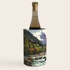 Mountains Forest Rocky River Wine Chiller Gallery Image 2