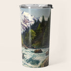 Mountains Forest Rocky River Travel Mug Gallery Image 2
