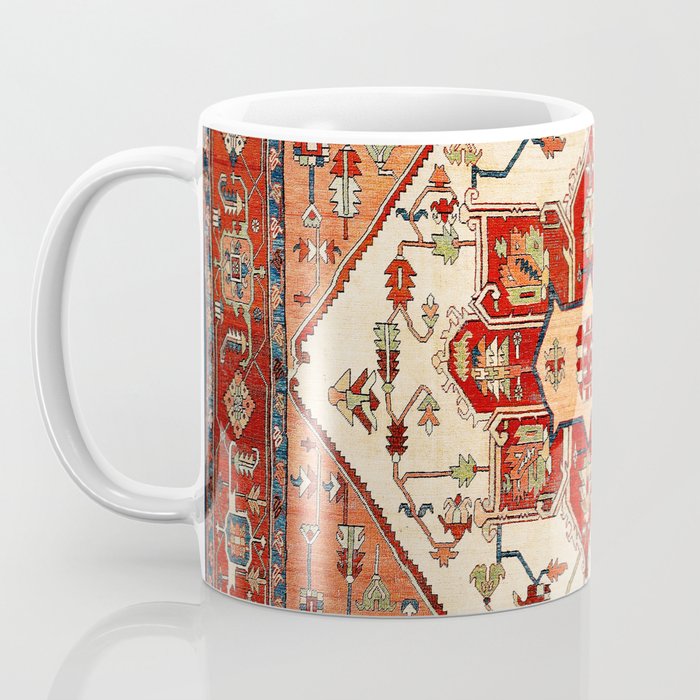 Serapi Azerbaijan Northwest Persian Rug Print Coffee Mug Gallery Image 3