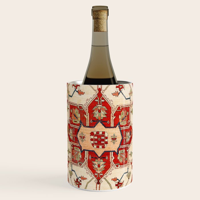 Serapi Azerbaijan Northwest Persian Rug Print Wine Chiller Gallery Image 1