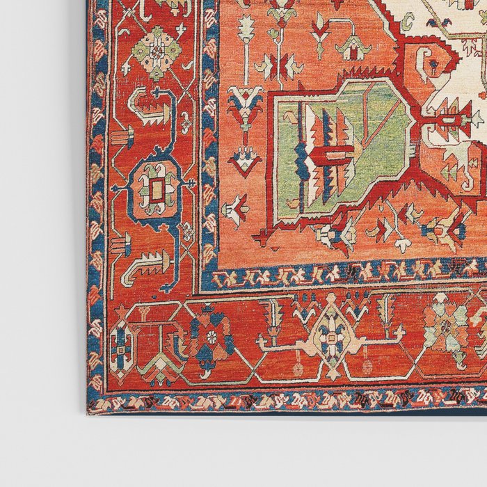 Serapi Azerbaijan Northwest Persian Rug Print Poster Gallery Image 3