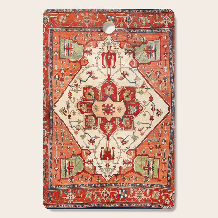 Serapi Azerbaijan Northwest Persian Rug Print Cutting Board Gallery Image 1