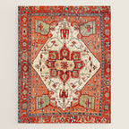 Serapi Azerbaijan Northwest Persian Rug Print Jigsaw Puzzle Gallery Image 1