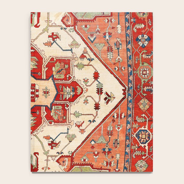 Serapi Azerbaijan Northwest Persian Rug Print Notebook Gallery Image 4
