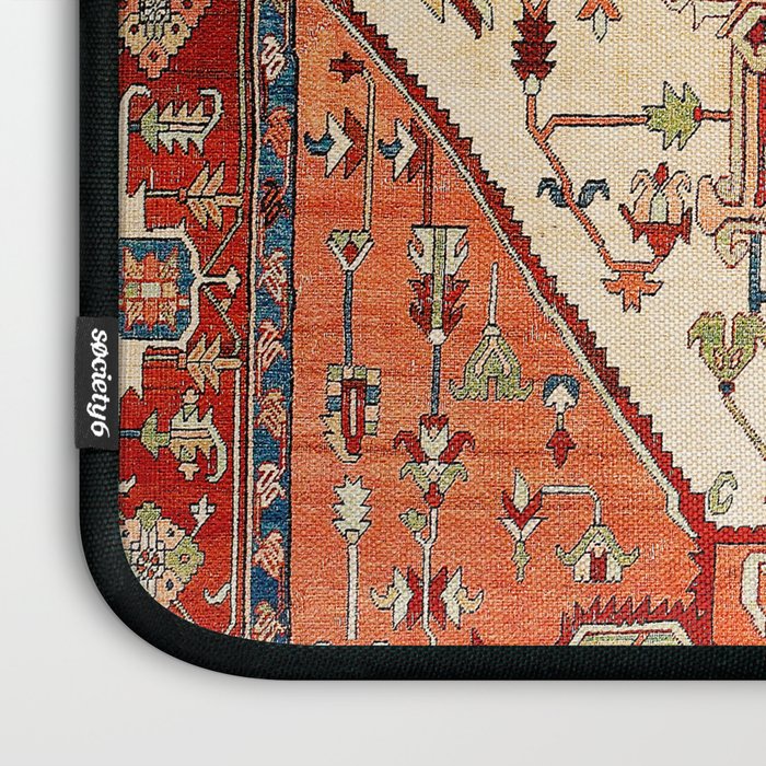 Serapi Azerbaijan Northwest Persian Rug Print Laptop Sleeve Gallery Image 3