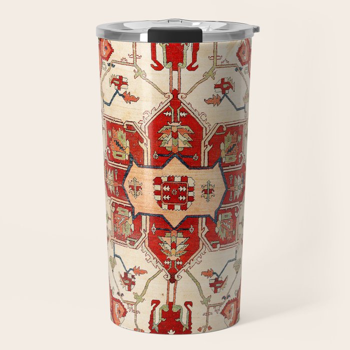 Serapi Azerbaijan Northwest Persian Rug Print Travel Mug Gallery Image 1