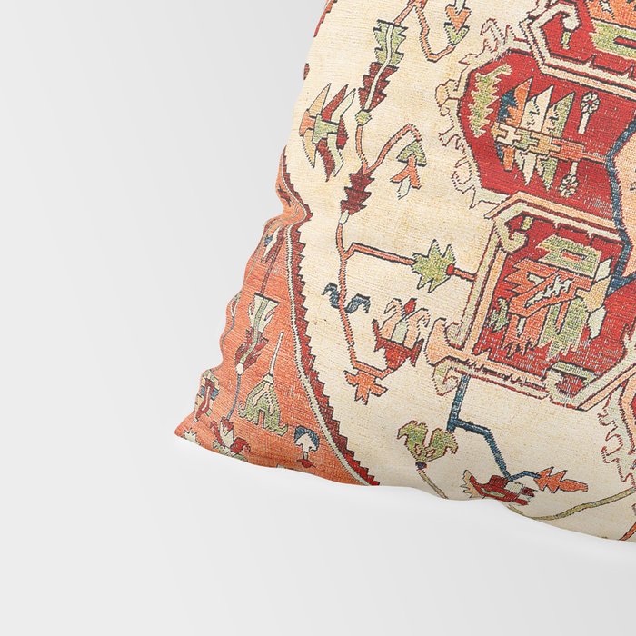 Serapi Azerbaijan Northwest Persian Rug Print Pillow Sham Gallery Image 4