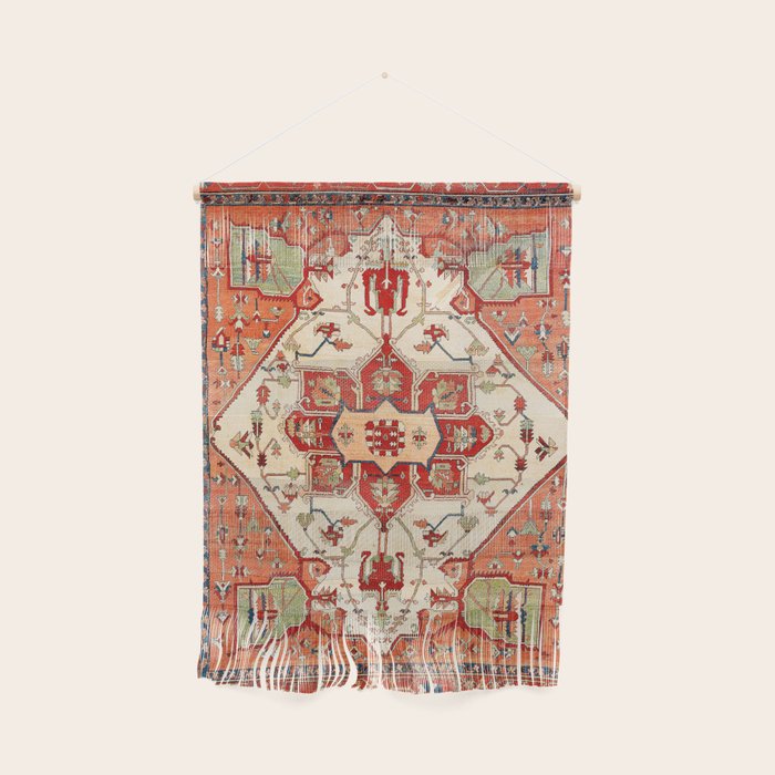 Serapi Azerbaijan Northwest Persian Rug Print Wall Hanging Gallery Image 1