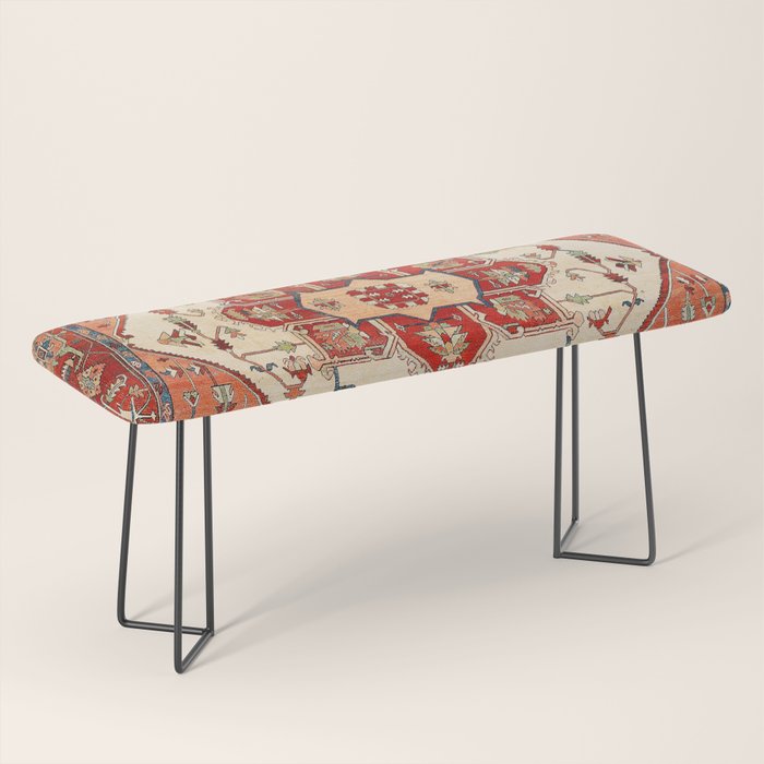 Serapi Azerbaijan Northwest Persian Rug Print Bench Gallery Image 1