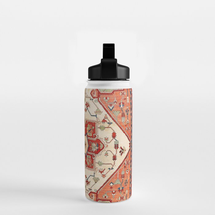 Serapi Azerbaijan Northwest Persian Rug Print Water Bottle Gallery Image 2