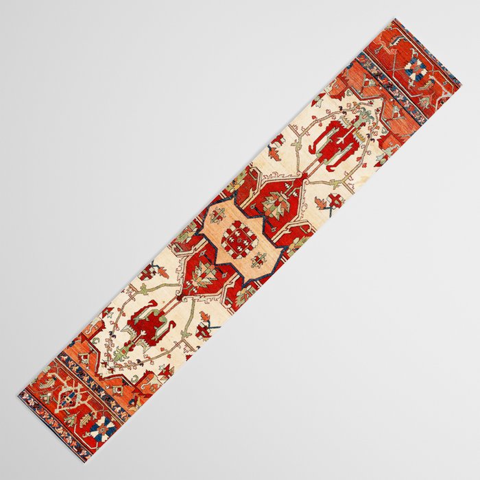 Serapi Azerbaijan Northwest Persian Rug Print Table Runner Gallery Image 3